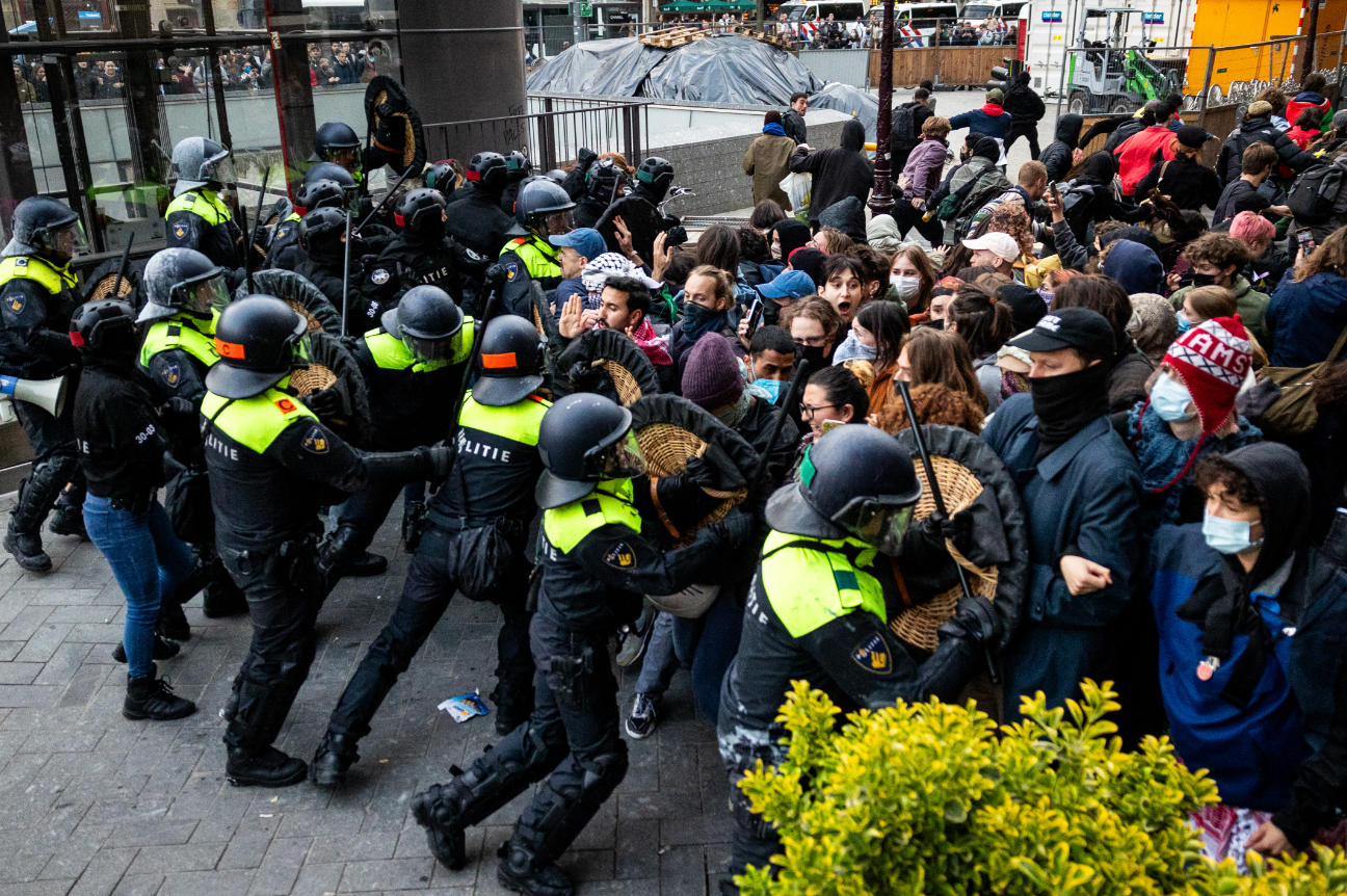 Vorig jaar record aantal demonstraties in Amsterdam