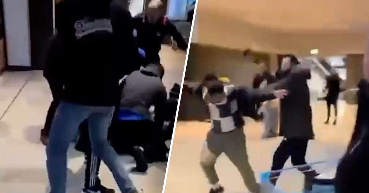 Even snel boodschappen doen en ineens sta je oog in oog met een hakbijl