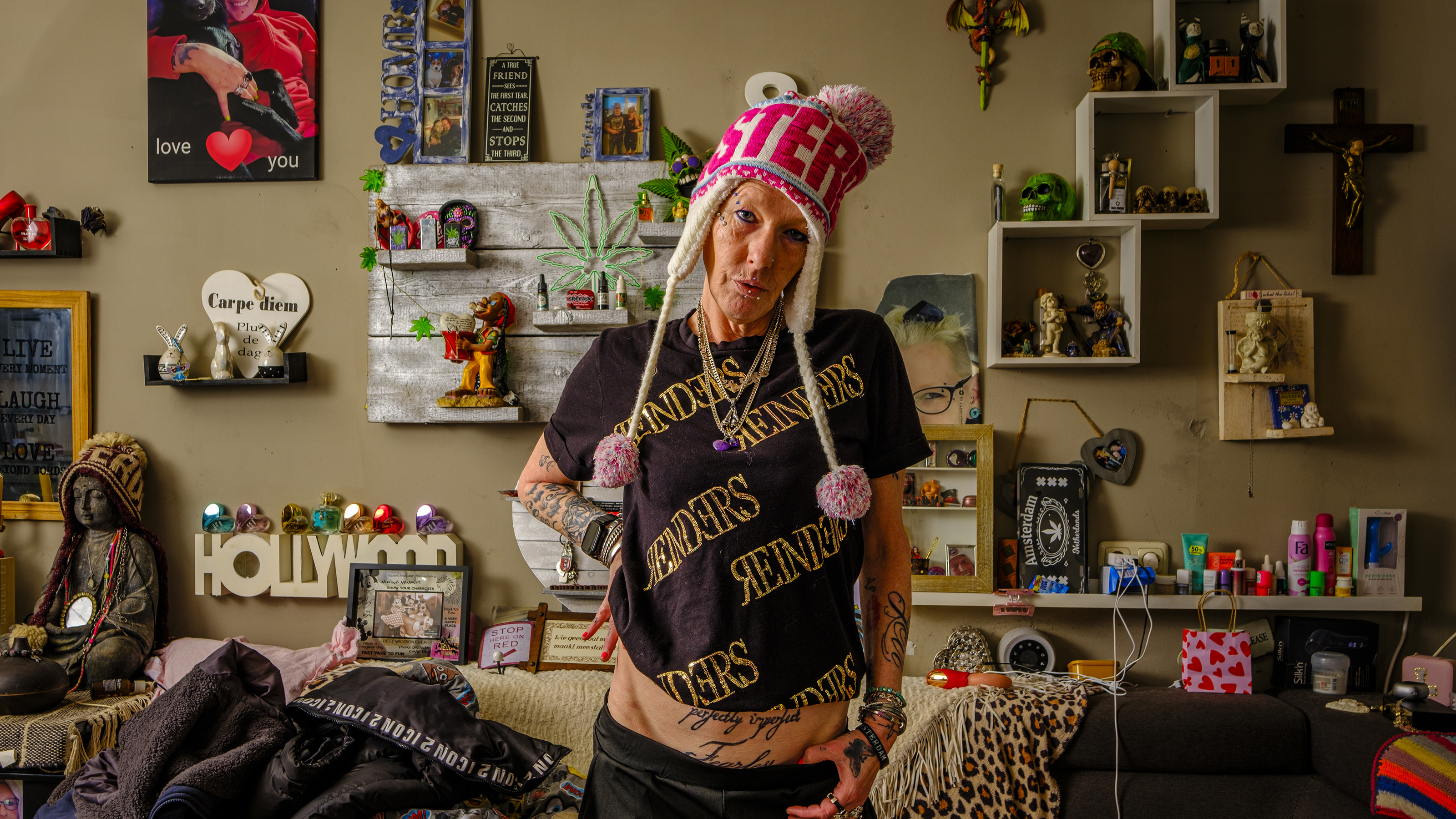 PowNed Meiden van de Keileweg Roy Dames op de foto staat Lieke. Fotograaf is Ivar Schutte 