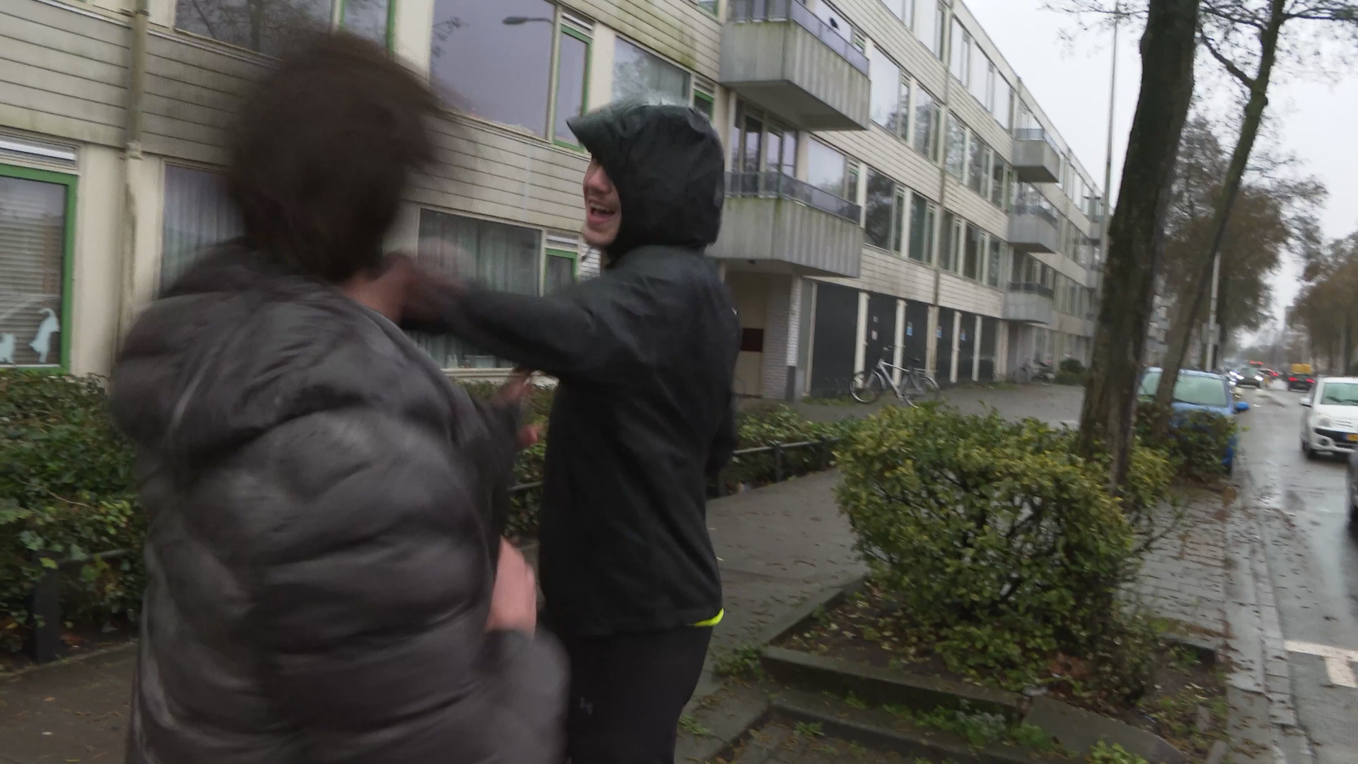 PowNews krijgt klappen! ‘Ja, dat is normaal hier’