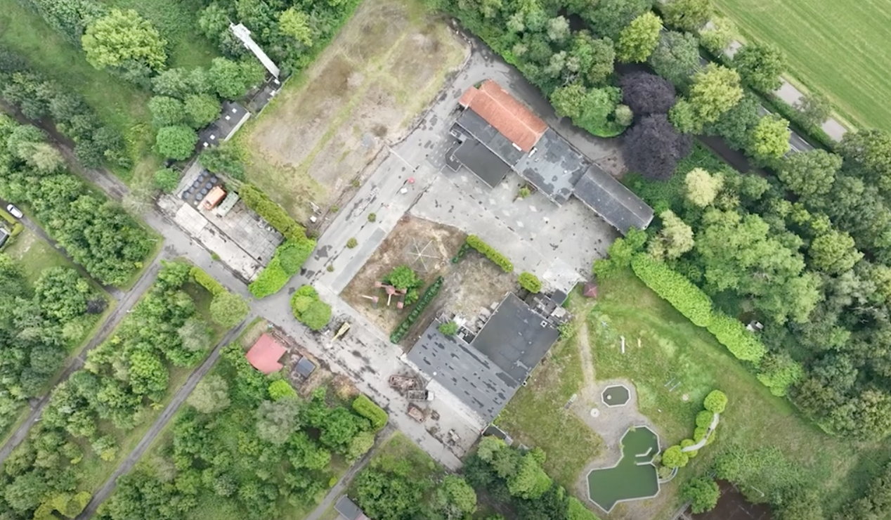Bovenaanzicht Fort Oranje