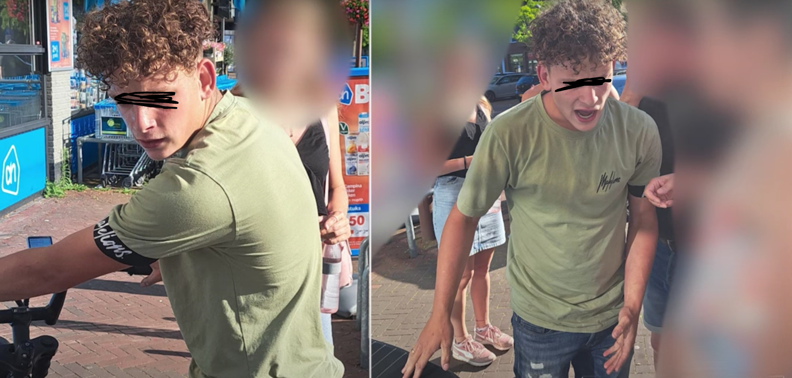 BEELDEN: De politie zoekt deze fatbike-aso die zomaar een vader neerslaat na een botsing. Wie is dit